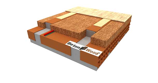 Flexible wood fiber screed solution