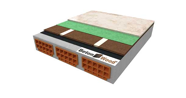 Wood fiber Floor and Betonwood screed solution
