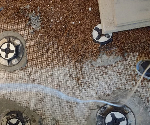 Install. instruction Elevated floors with BetonWood, cork granulate and adjustable supports