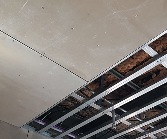Install. instruction Dry screeds with cement bonded particle boards on metal frame
