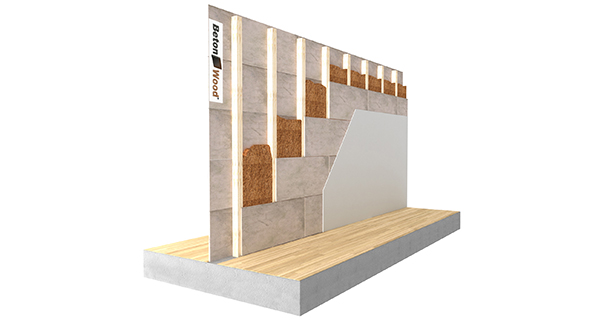 Partition BetonWood and Zell on wood
