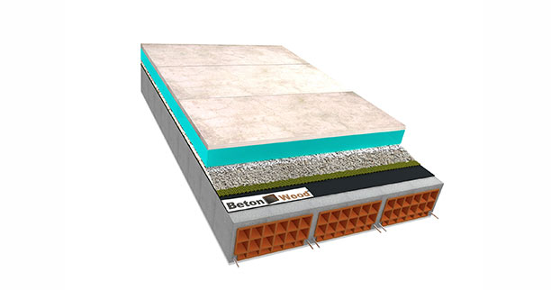 Reverse roof with BetonStyr plus