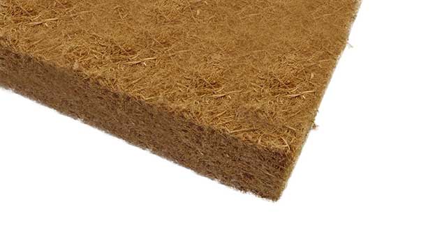 Flexible wood fiber panels FiberTherm Flex density 50 kg/mc