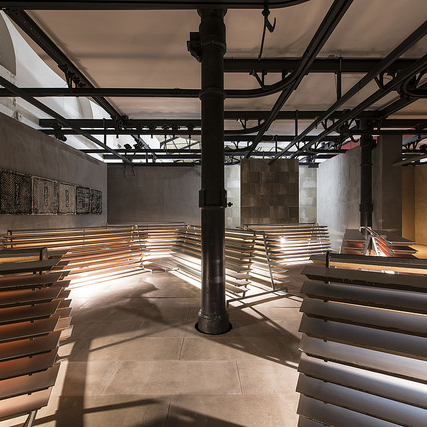 Allestimento mostra arte Macro - Roma