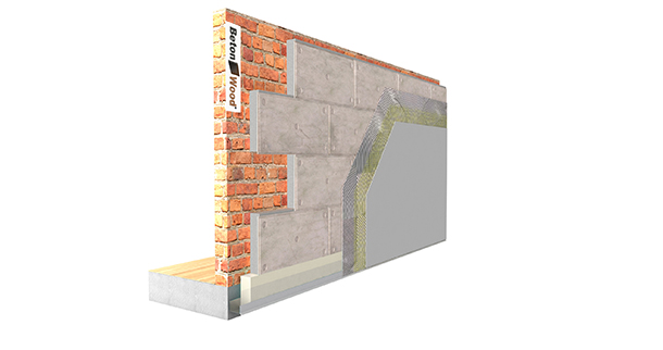 Cappotto corazzato Betontherm Styr EPS