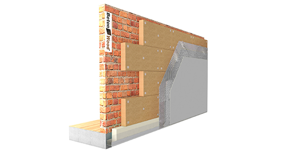 Cappotto esterno in fibra di legno Protect dry