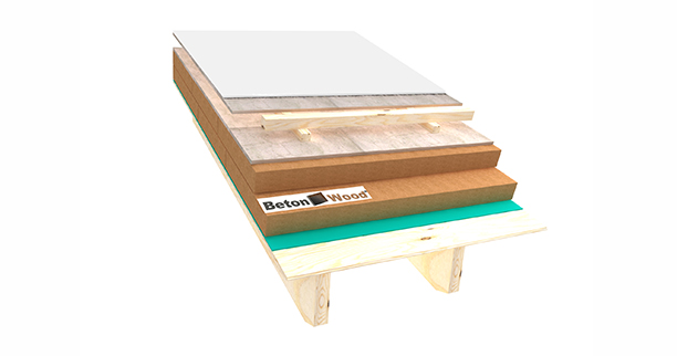 Tetto in fibra di legno e BetonWood - Reflect
