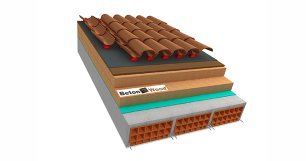 Tetto in fibra di legno e Bitumfiber - C